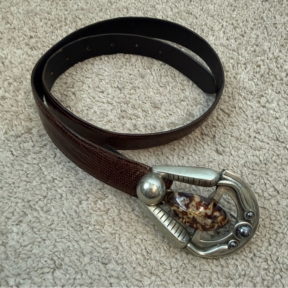 Fahrenheit‎ Connie Bates Big Buckle Belt